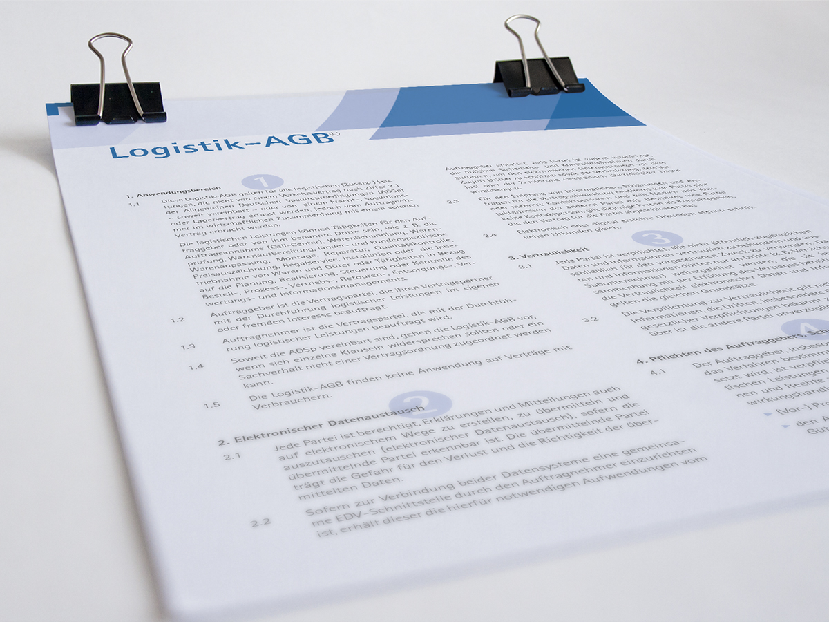 Logistik-AGB Symbolbild