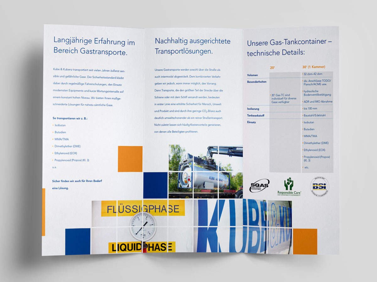 Infofolder Gastransporte Symbolbild